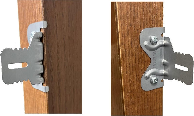 door install kit Door Install Clips™ | Quick & EZ Door Installs | Patented Strength Gussets - Image 5